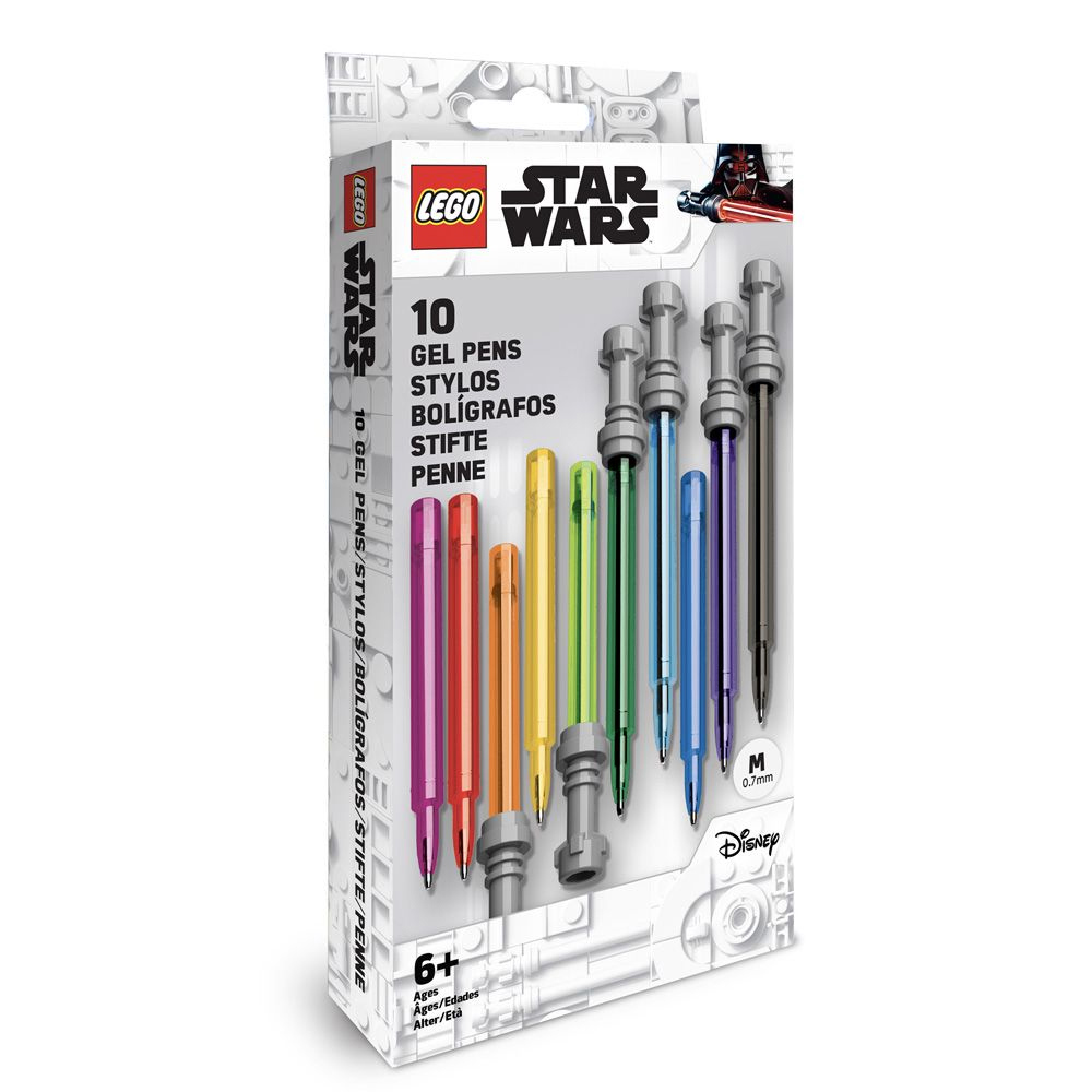 LEGO Star Wars Lightsaber Gel Pen Multipack 10 Pcs